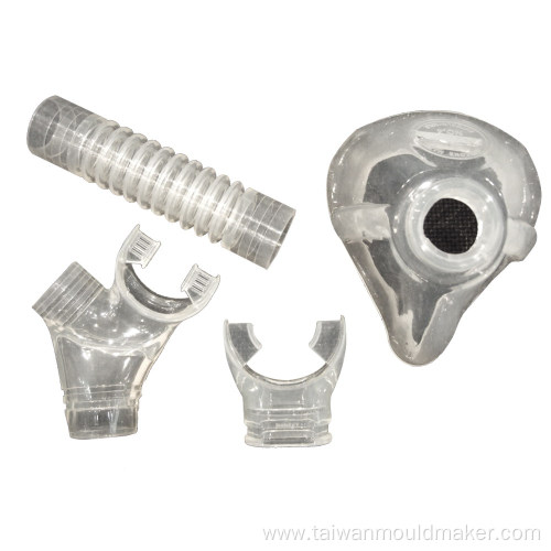 mould parts for diving mask